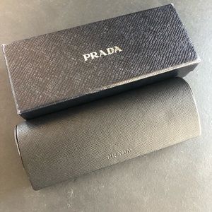 LastCall! {Prada} box and glass case